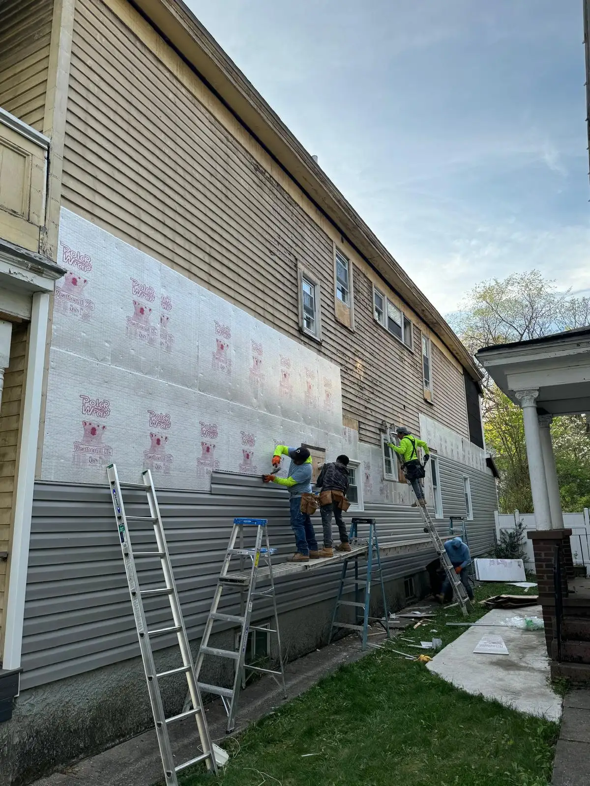 Siding Installation & Repair project by CGMU Construction Corp