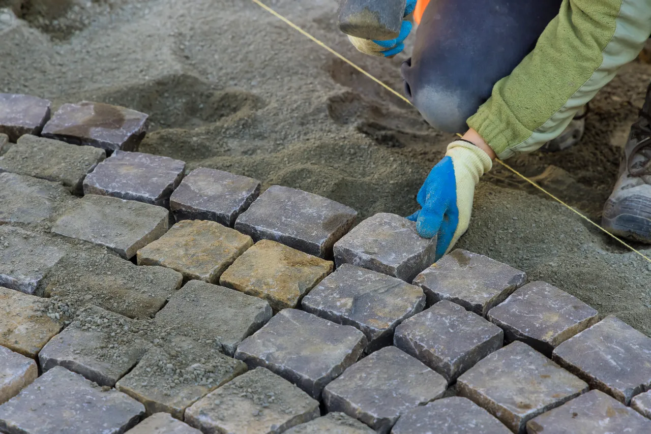 Paver Installation project by CGMU Construction Corp